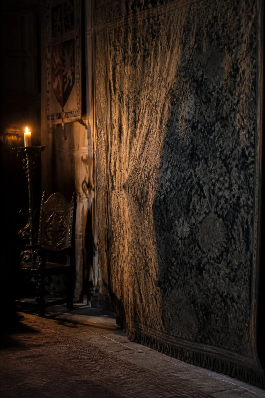 Gertrude's Closet, illustration from Hamlet by William Shakespeare