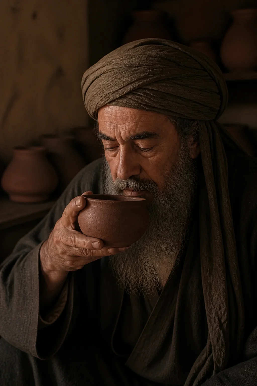 The Bowl's Counsel, illustration from The Rubaiyat of Omar Khayyam by Omar Khayyam