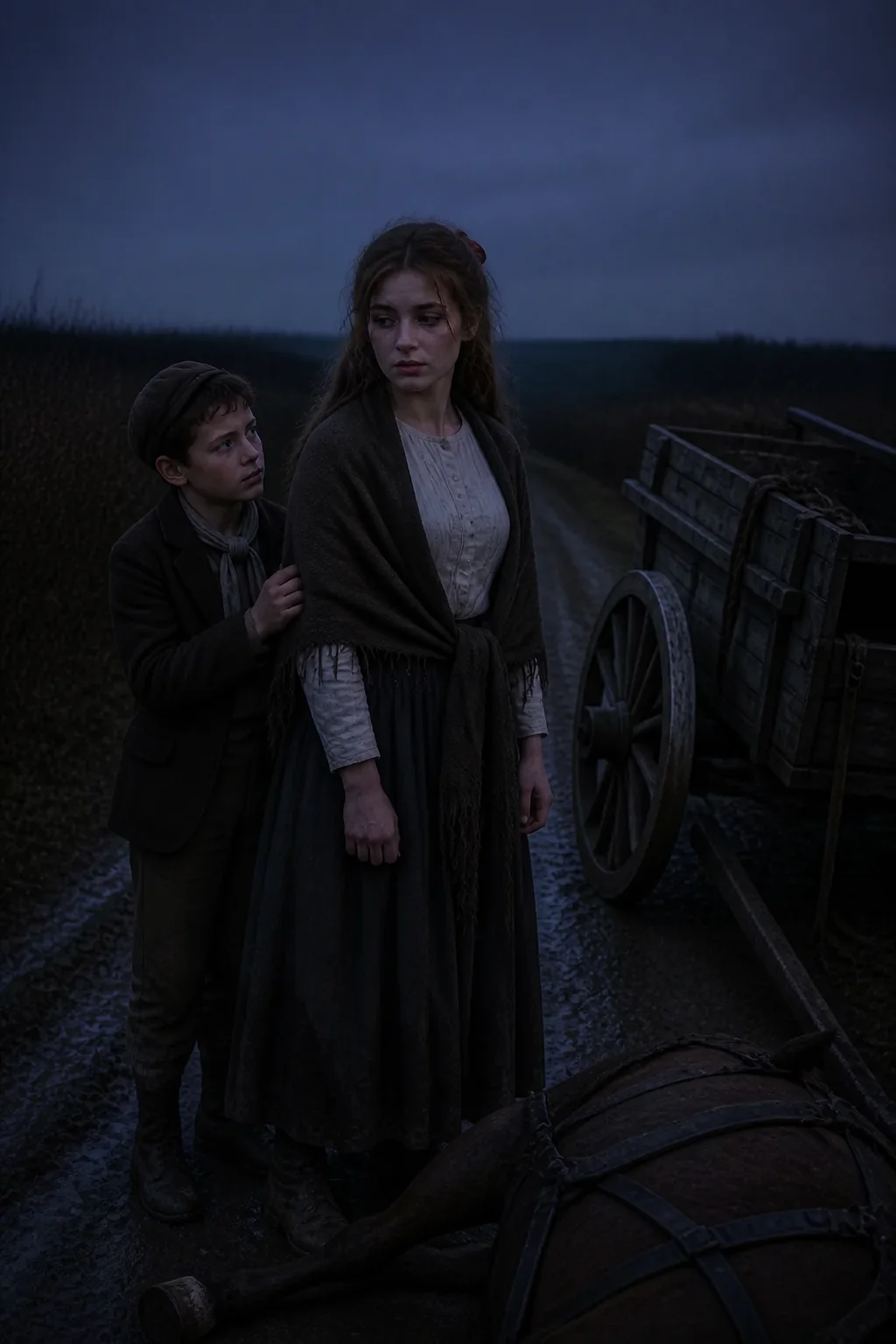 Prince Is Killed, illustration from Tess of the d’Urbervilles by Thomas Hardy