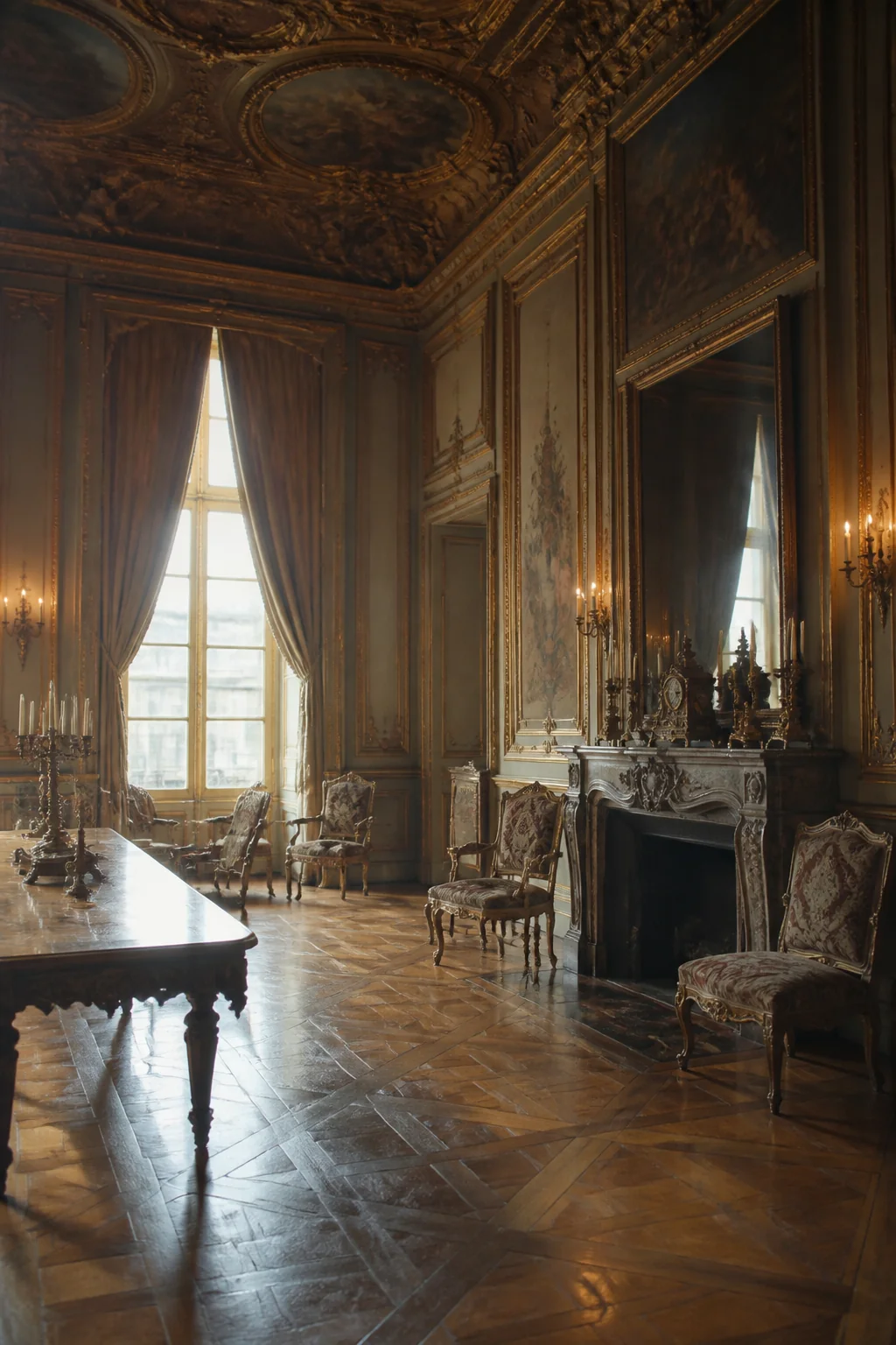 The Louvre and Royal Apartments, illustration from The Princess of Cleves by Madame de La Fayette