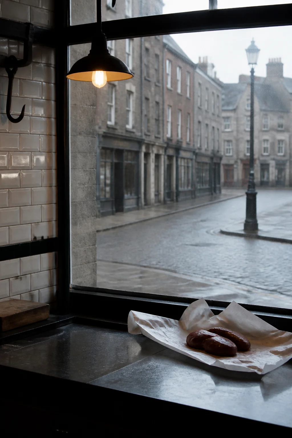 Butcher / Pork Kidney Shop, illustration from Ulysses by James Joyce